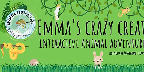 storytime with Emma's crazy creatures 