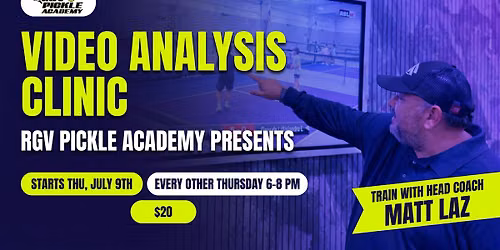 Video Analysis Clinic