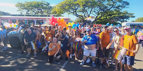 Honolulu Pride Parade with The Aloha Bears