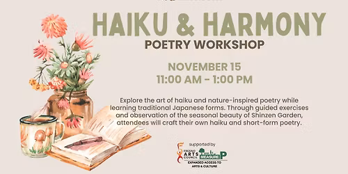Haiku and Harmony Poetry Workshop
