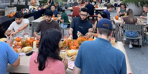 Pumpkin Painting at the Dallas Farmers Market