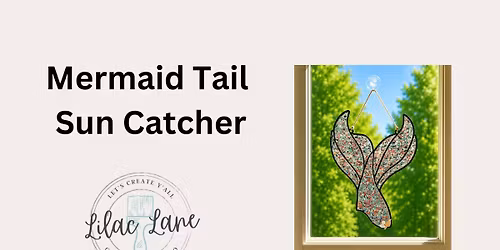 Mermaid Tail Sun Catcher 