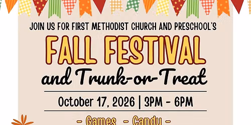 2026 Fall Festival by FMC Church and Preschool