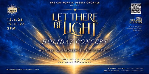 'Let There Be Light', 33rd Annual Holiday Concert