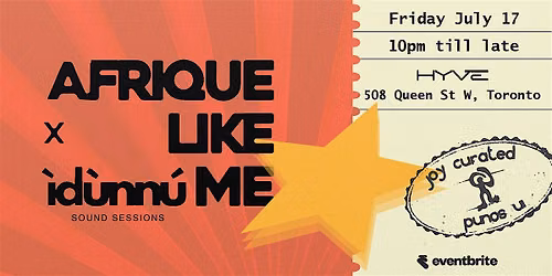 Afrique Like Me x Idunnu Sessions
