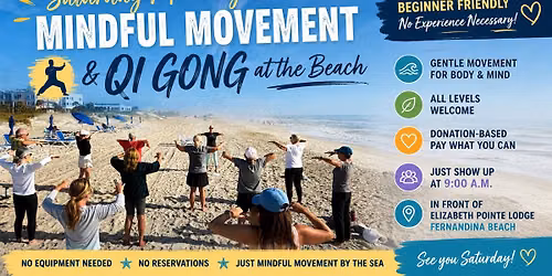 Mindful Movement on the Beach | Beginner Qi Gong Class