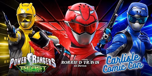 It's Morphin' Time at Carlisle Comic Con