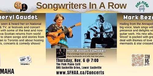 Three songwriters, One small stage\u2014an intimate night of East Coast stories.