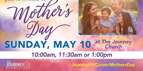 Mother's Day and Free Portraits at The Journey Church NYC