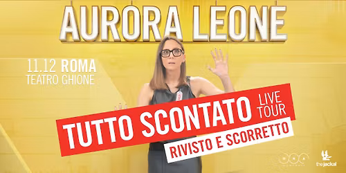 AURORA LEONE I ROMA Teatro Ghione