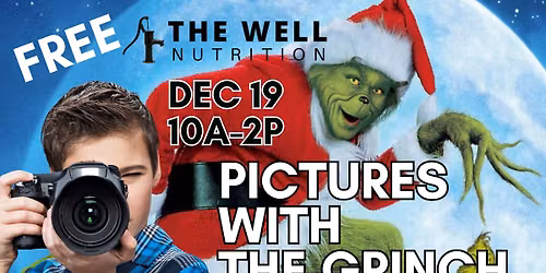 Pictures with The Grinch -FREE