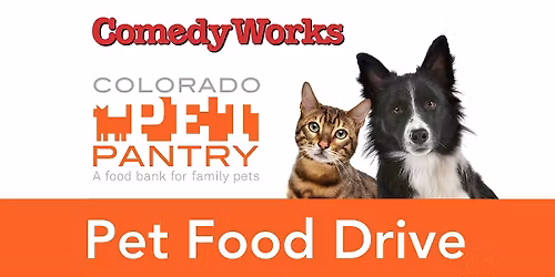 Comedy Works Pet Food Drive