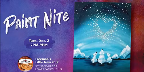 Paint Nite -  Shine Bright Christmas