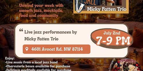 Patio Night: Jazz Under the Stars