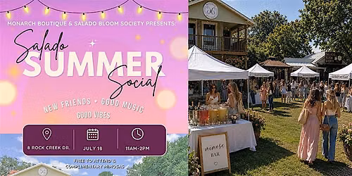 Salado Summer Social
