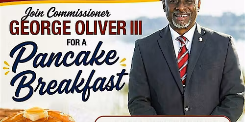 Pancakes & Postcards - 6\/27 - George Oliver III, Campaign for District 2