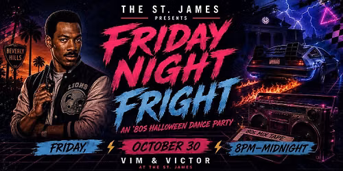 Friday Night Fright: An \u201980s Halloween Dance Party with DJ Dior