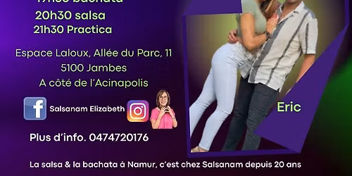 Cours Salsanam, niveau interm\u00e9diaire, salsa\/bachata 2026