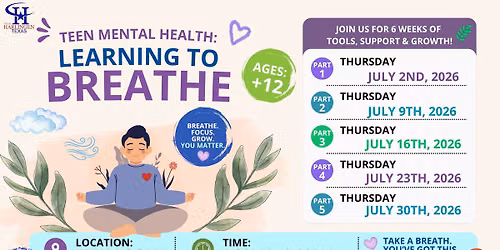 Learning to Breathe (Teens 12+)