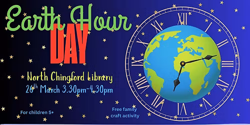 Earth Hour Day Kid's Craft@ Hale End Library