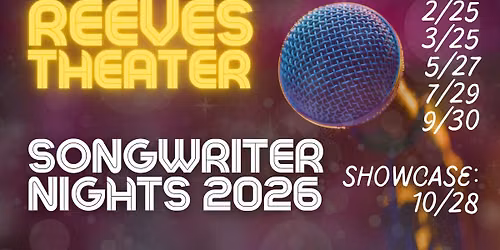 Reeves Songwriter Nights 2026