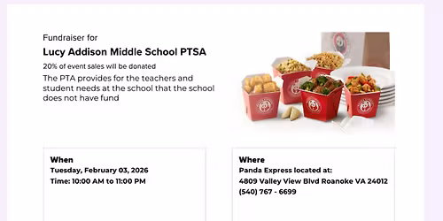 LAMS Panda Express Spirit Night