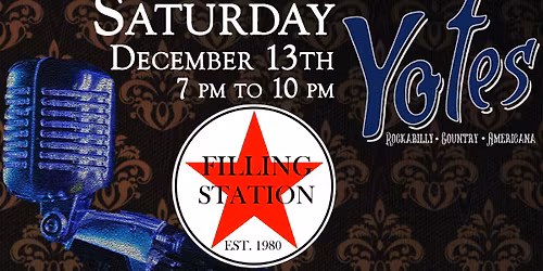 Yotes - Rockabilly, Country, and Americana - Filling Station