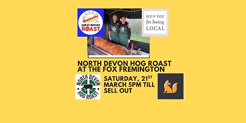 Fremington Fox North Devon Hog Roast Pop Up