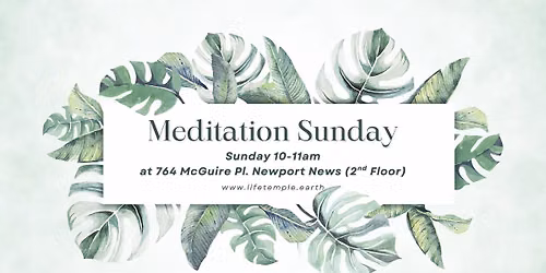 Meditation Sunday