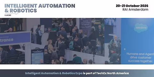 Intelligent Automation & Robotics Expo Europe 2026