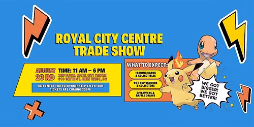 Royal City Centre TCG Card Show