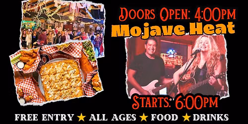 FREE Live Music - Mojave Heat