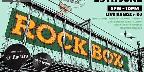 CAMDEN ROCKBOX \u2022 Bands + DJ \u2022 Rock\/Indie\/Post Punk Night in Camden Town