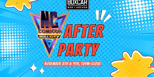 NC Comicon After-Party