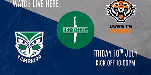 Warriors vs Wests Tigers!! \ud83c\udfc9\ud83c\udfdf\ufe0f