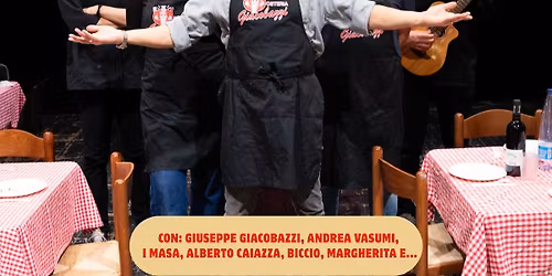 GIUSEPPE GIACOBAZZI in "OSTERIA GIACOBAZZI" - 14 MARZO 2026 - CARISPORT - CESENA