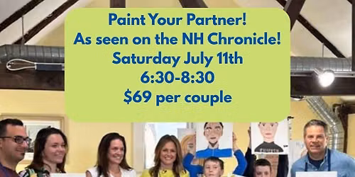 Paint Your Partner: Date Night! $69 per pair