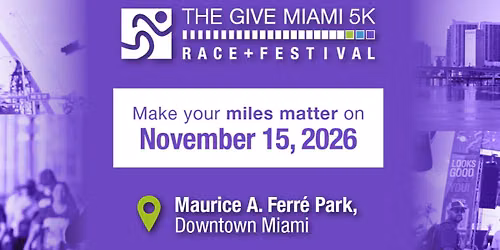 Give Miami 5K Race & Festival