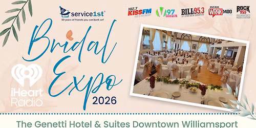 2026 iHeartRadio January Wedding Expo presented by Service 1st Federal Credit Union