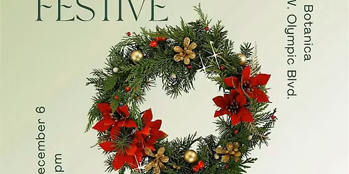 Holiday Wreath Workshop