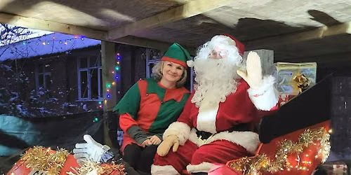 Santa Sleigh and Christmas Festivities