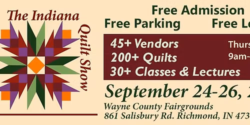 The Indiana Quilt Show 2026