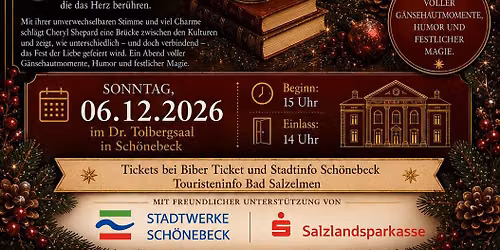 Cheryls Weihnachtsgeschichten & der Kleine Chor des Dr. Carl-Herrmann-Gymnasium in Sch\u00f6nebeck 