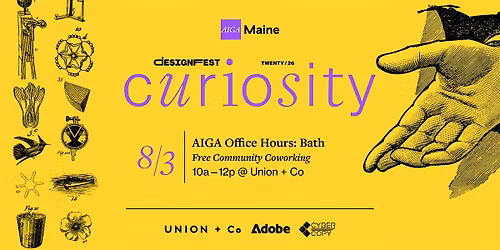 Maine Design Fest \u201826: AIGA Office Hours BATH