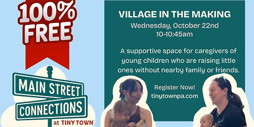 Village in the Making - Make a new connection!
