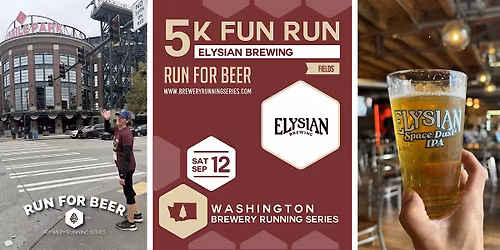 5k Beer Run x Elysian Brewing Fields| 2026 WA Brewery Running Series
