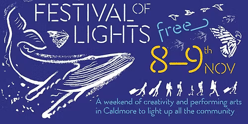 Festival of Lights - Mr Shadow by Drew Colby & Fire Show with Helter Skelter