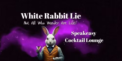 Animals at White Rabbit Lie Speakeasy Cocktail Bar! 701 Morelos Centro PV