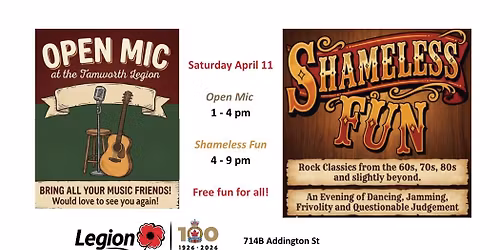 Open Mic and Shameless Fun 