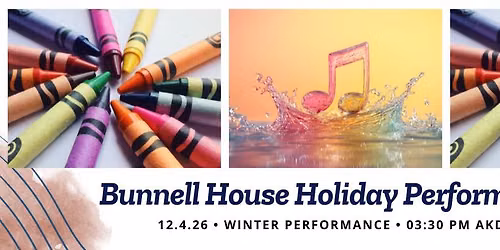 Bunnell House Holiday Concert 